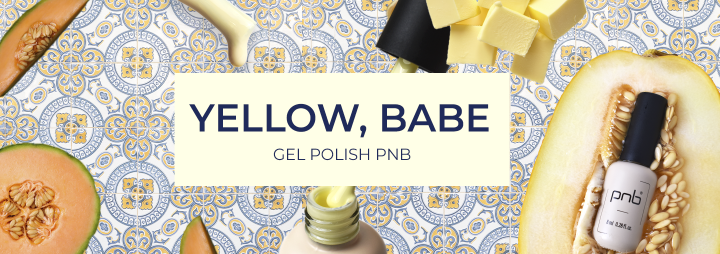 Хит сезона! Гель-лаки трендового оттенка Butter Yellow от PNB!