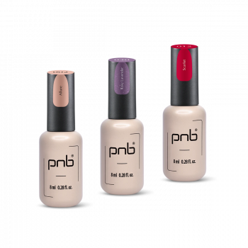 Гель лаки PNB, 8 мл