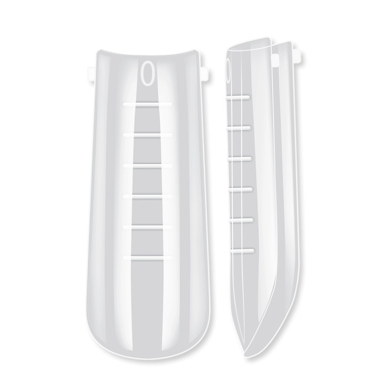 Багаторазові верхні форми Dual Nail Forms PNB, Square