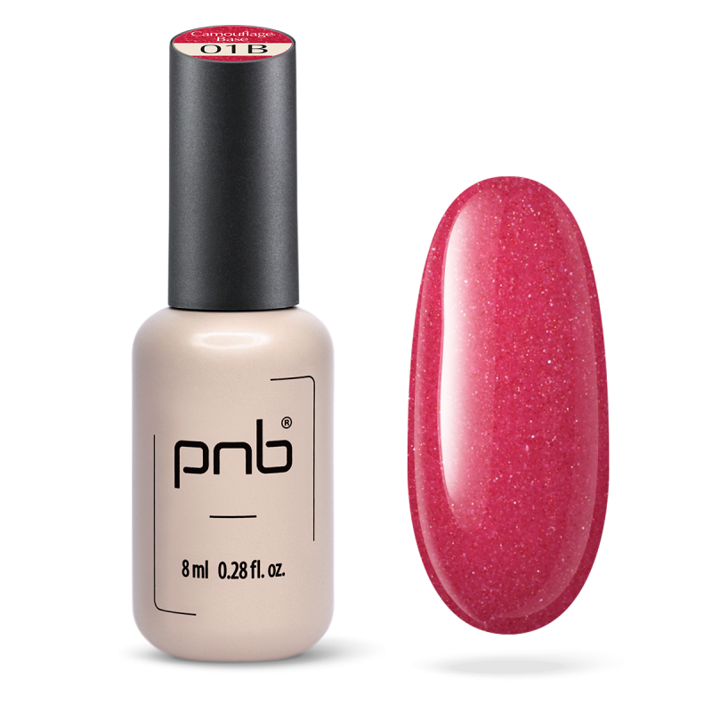 Камуфлююча база PNB, 01B Abrazo Rosado, 8 мл 