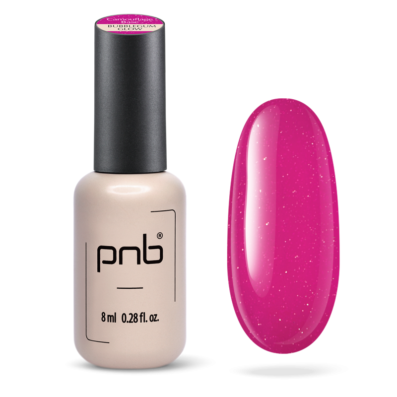 Камуфлююча база PNB, Bubblegum Glow, 8 мл 