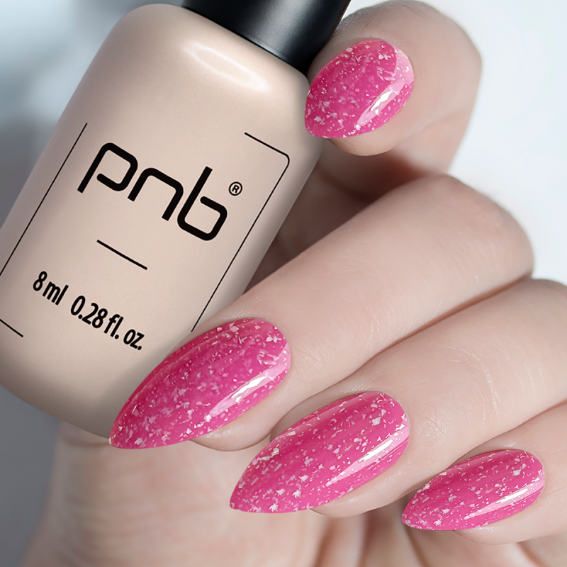 Камуфлююча база PNB, Glitter Rose, 8 мл 