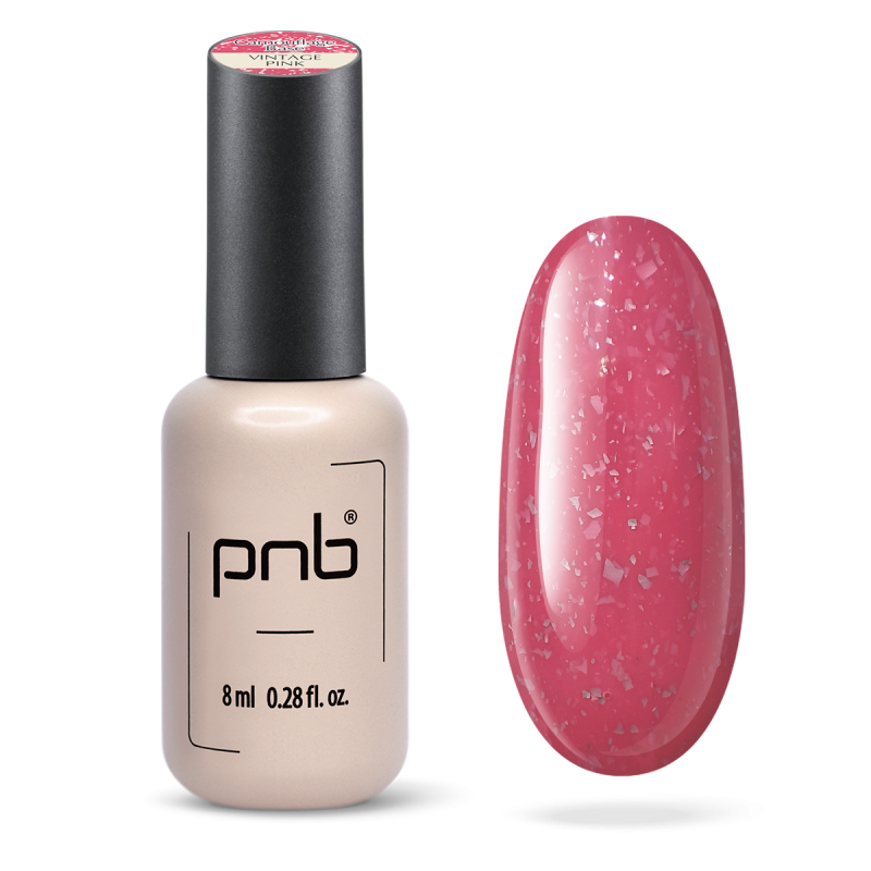 Камуфлююча база PNB, Vintage Pink, 8 мл 