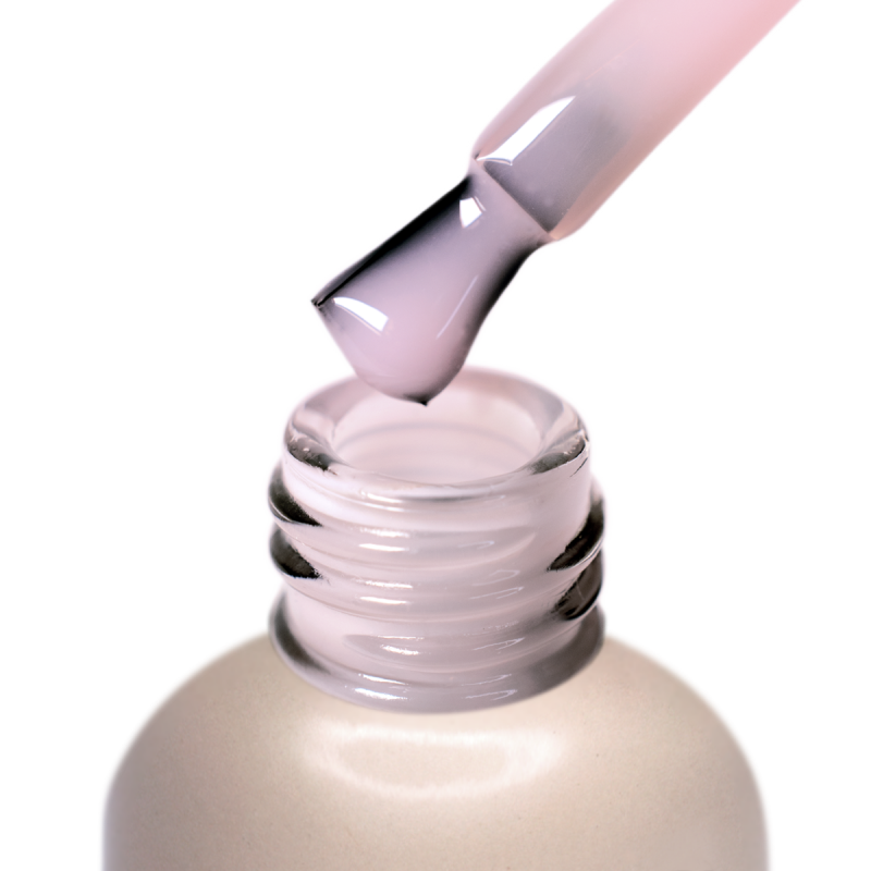 Відновлююча база з нейлоновими волокнами Revital Fiber Base PNB, Milk Pink, HEMA FREE, 8 мл