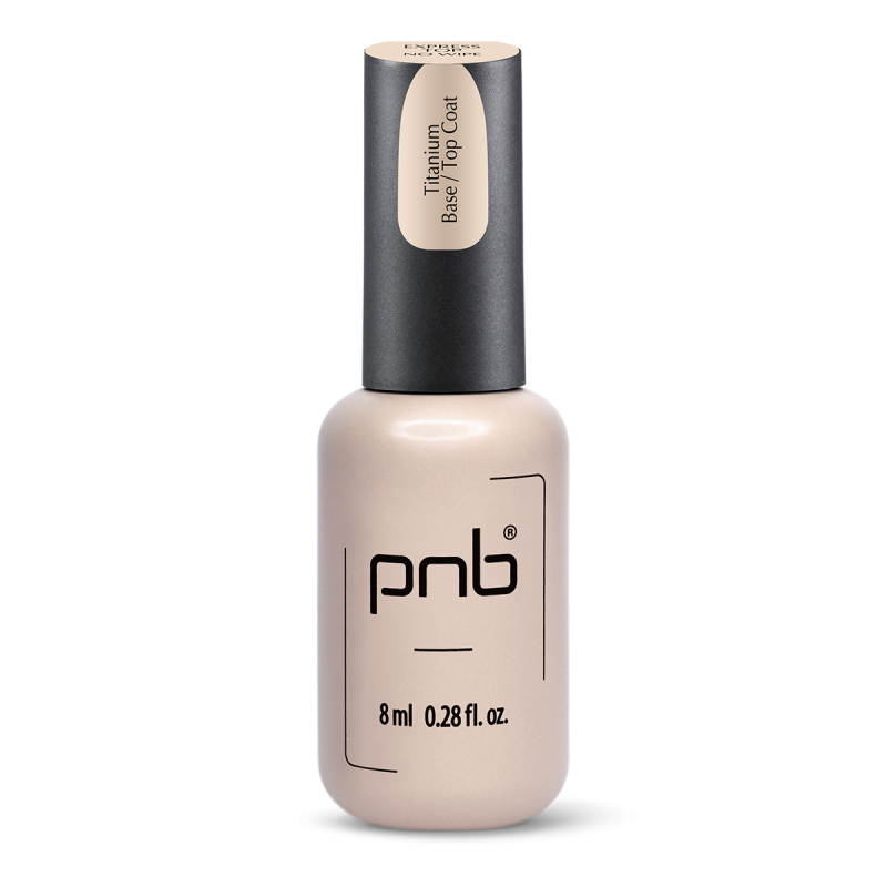 Титанове покриття 2-в-1 PNB 8 мл / Titanium Base/Top Coat 2 in 1