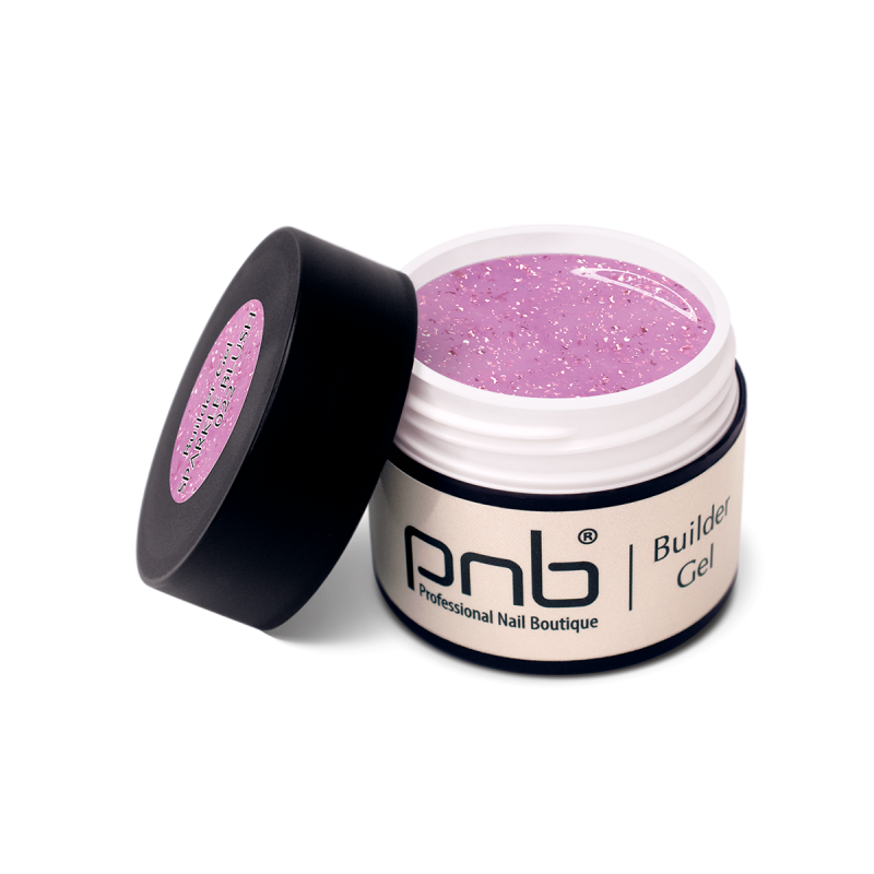 UV/LED Builder Gel, 022 Sparkle Blush, 5 мл