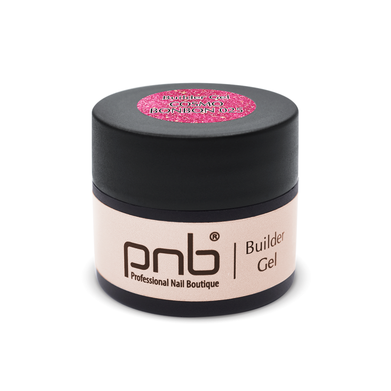 PNB UV/LED Builder Gel, Cosmo Bonbon 025, 5 мл