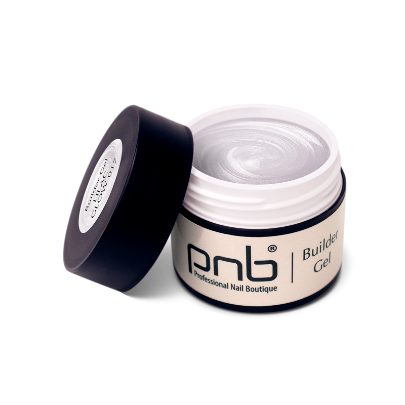  PNB UV/LED Builder Gel, Lilac Glow 017, 5 ml / Бузкове сяйво