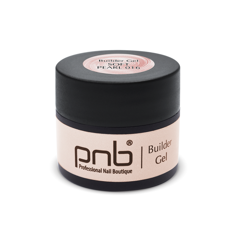  PNB UV/LED Builder Gel, Soft Pearl 016, 5 ml / Ніжна Перлина