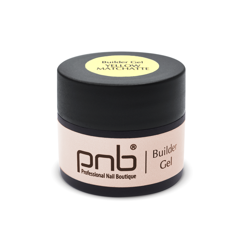 UV/LED Builder Gel, Yellow Matcha Latte, 5 мл