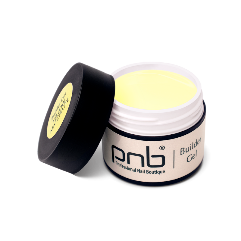 PNB UV/LED Гель-конструктор, Matchatte Yellow, 5 мл
