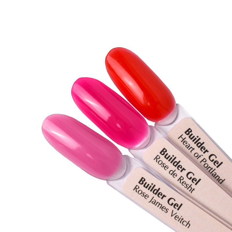 UV/LED Builder Gel, Rose de Resht, 15 мл