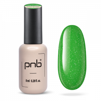 Гель лак PNB Juicy Spark, Kiwi Spark, 8 мл