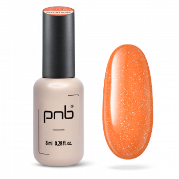 Гель лак PNB Juicy Spark, Mango Blaze, 8 мл