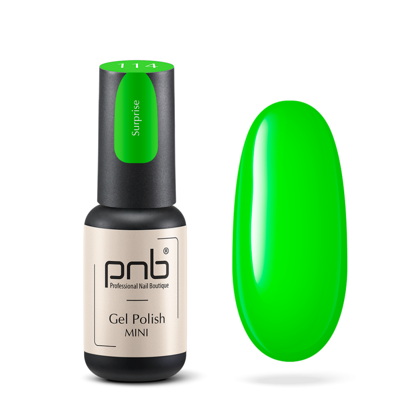 Гель лак PNB mini 114, 4 мл