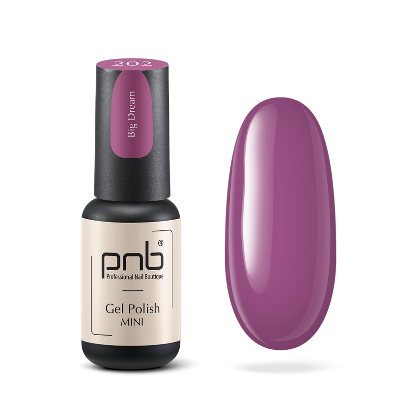 Гель лак PNB mini 202, 4 мл