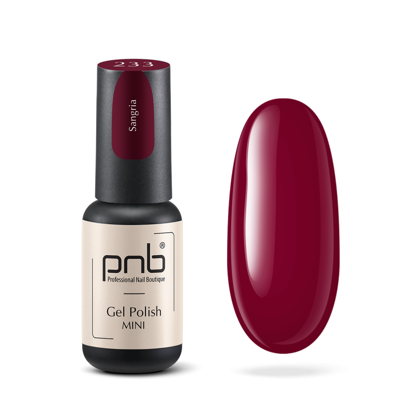 Гель лак PNB mini 233, 4 мл