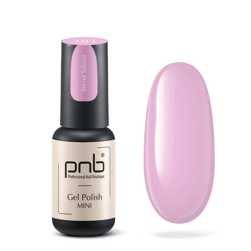 Гель лак PNB mini 381, 4 мл