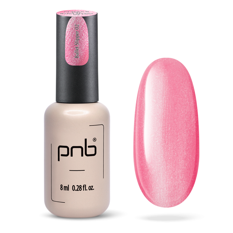 Магнітний гель-лак PNB Glamour Cat 02 Ballet Slipper