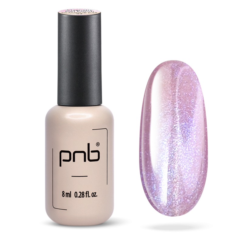 Магнітний гель-лак PNB Glamour Cat 03 Rosy Flirty