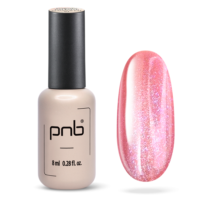 Магнітний гель-лак PNB Glamour Cat 04 Miss Blush