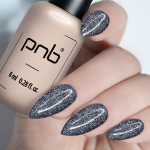 Гель лак PNB Shock Effect, Crystal gray 02