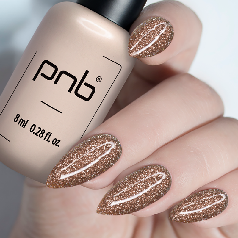 Гель лак PNB Shock Effect, Quartz sand 05