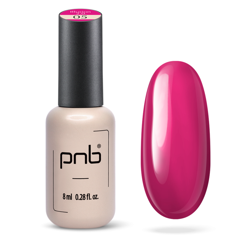 Вітражний гель лак PNB illusion 2.0, 05, 8 мл