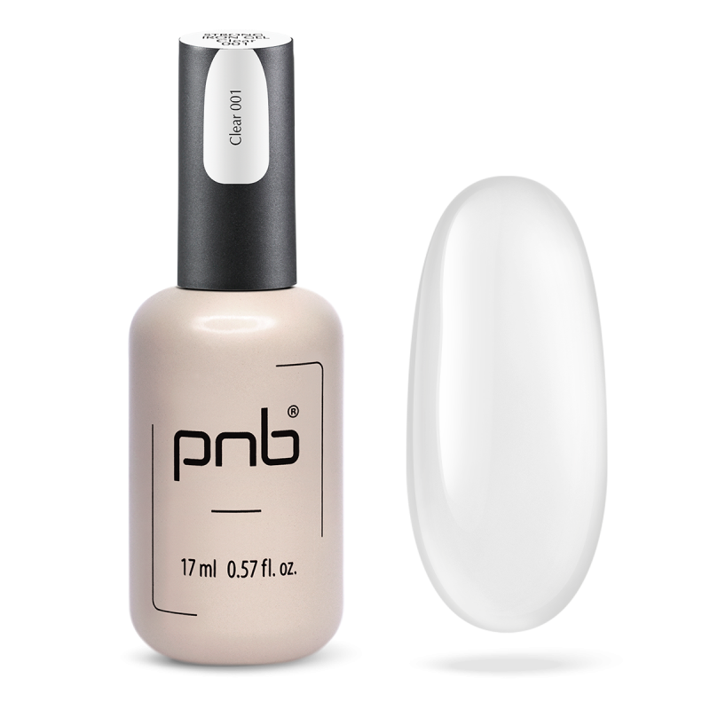 PNB UV/LED Strong Iron Gel, Clear 001, 17ml  