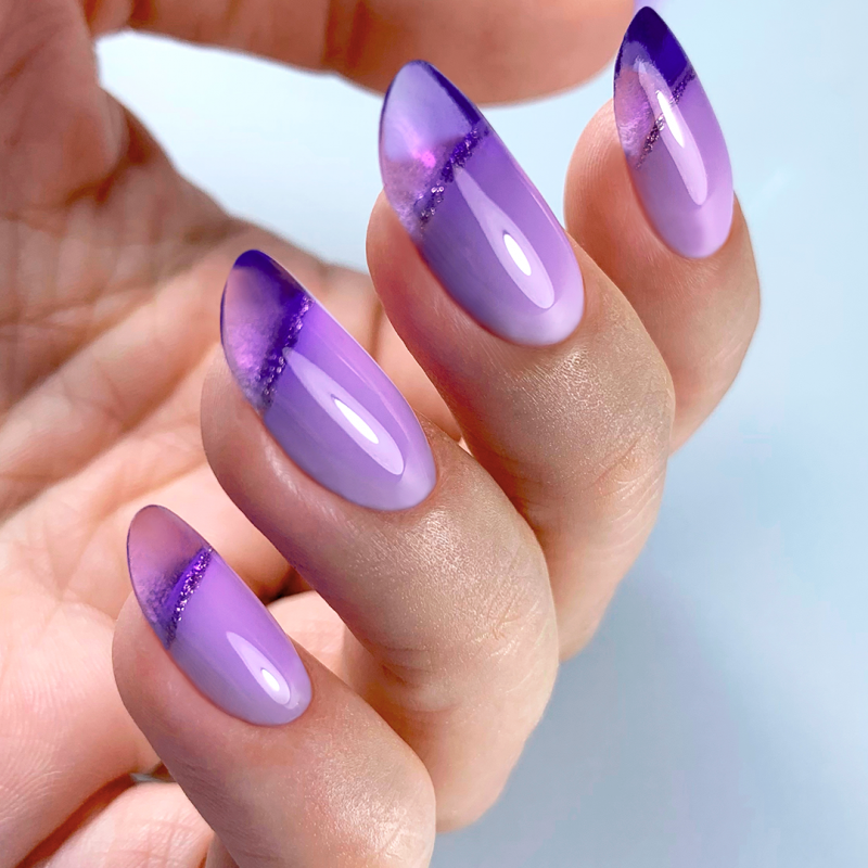 PNB UV/LED Strong Iron Gel, Сrystal Violet 013, 17 ml