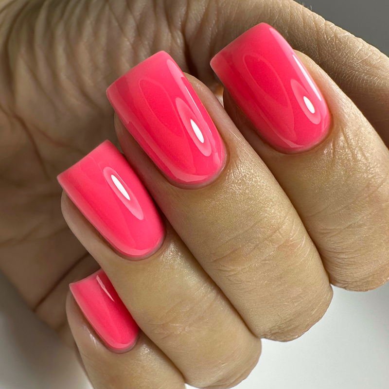 Strong Iron Gel, Neon Coral Pink, 8 ml