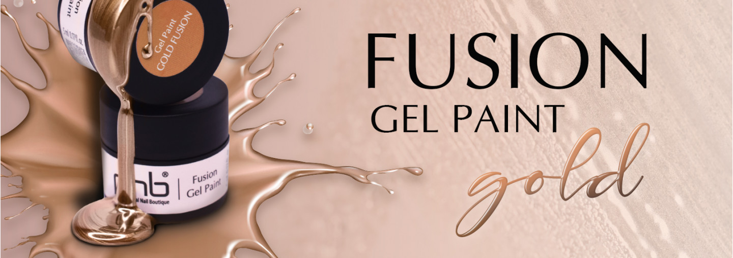 Фантастична новинка 一 золота гель-фарба Gold Fusion Gel Paint PNB!