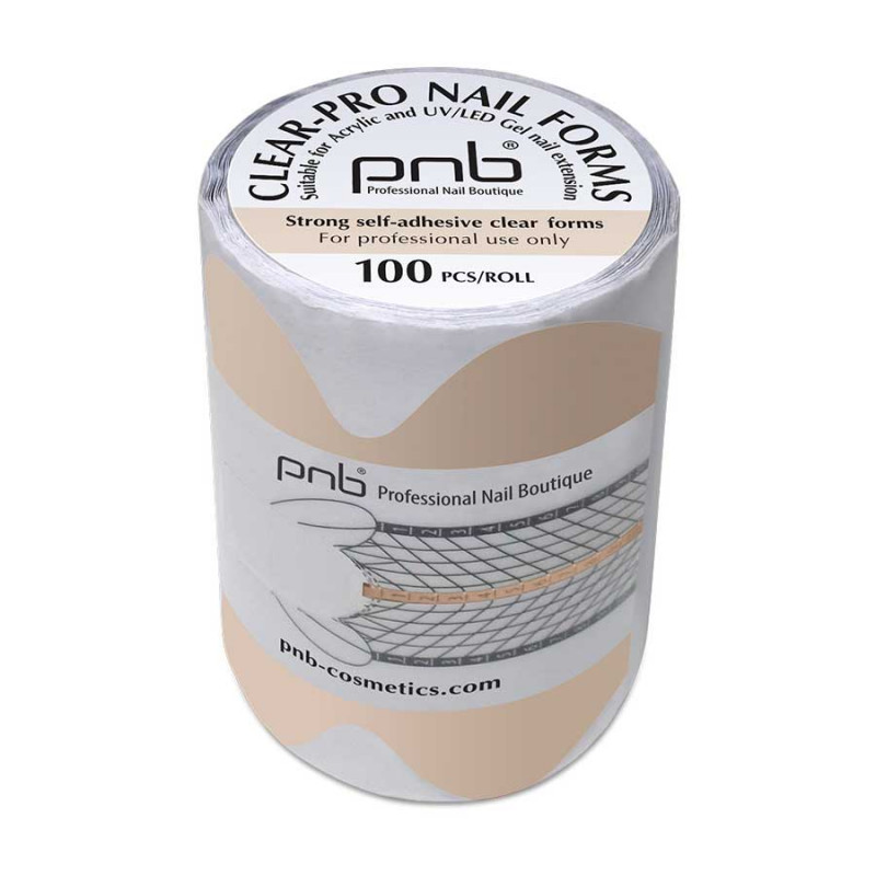 Форми для моделювання прозорі (PVC-пластик) / Clear-Pro Nail Forms PNB