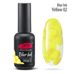 Акварельні краплі чорнила Blur 02 жовті