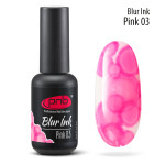 Акварельні краплі чорнила Blur 03 рожеві