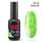 Акварельні краплі чорнила Blur 06 зелені