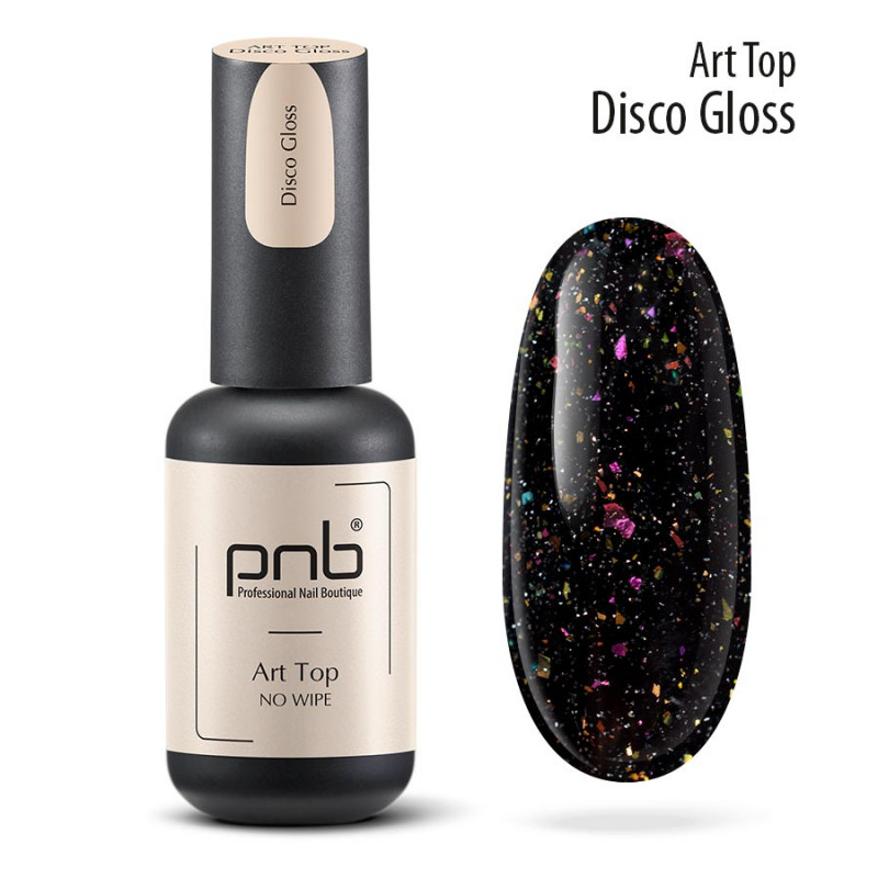 Art Top PNB, Disco Gloss, No wipe, 8 ml