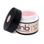 Низькотемпературний димчато-рожевий гель / UV/LED Ice IQ Gel, Cover Rose PNB, 50 ml