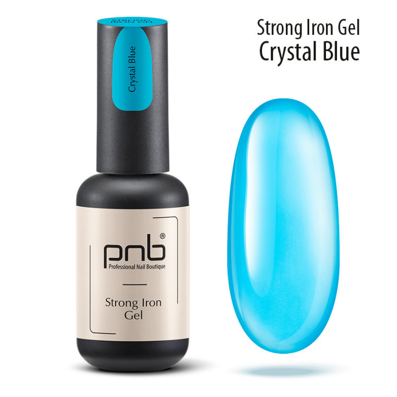 Strong Iron Gel, Crystal Blue, 8 ml