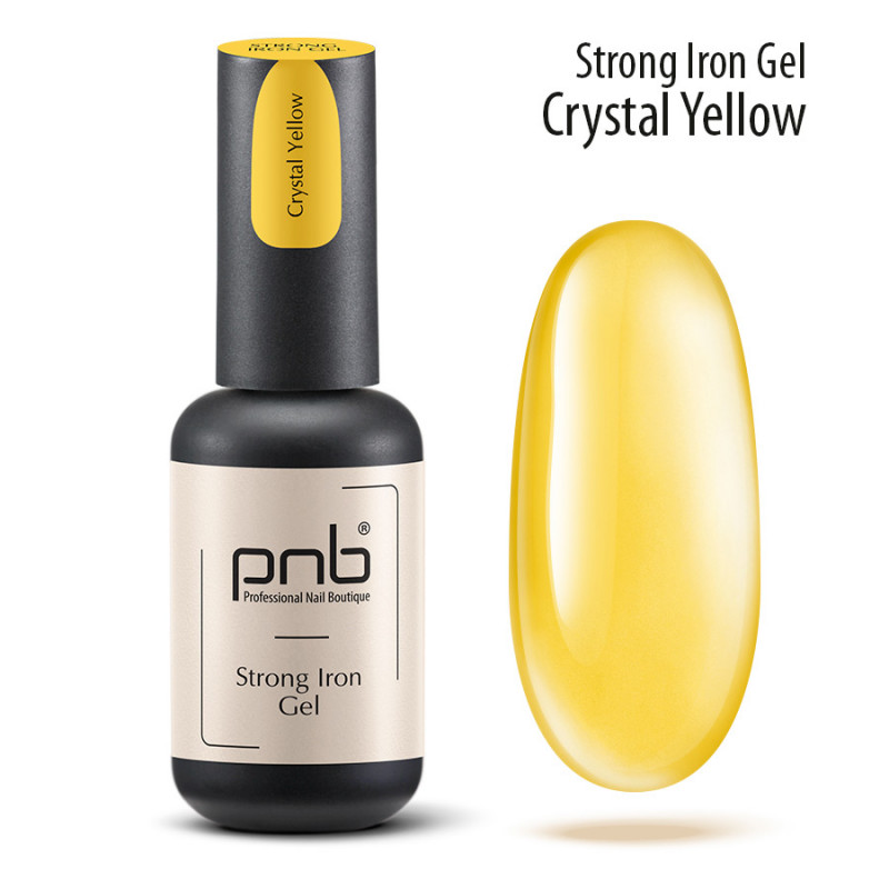 Strong Iron Gel, Crystal Yellow, 8 ml