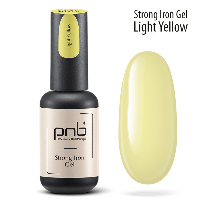 Strong Iron Gel, Light Yellow, 8 ml