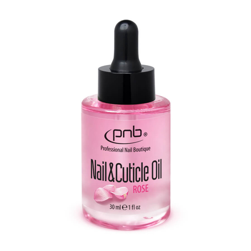 Nail&Cuticle Oil, Rose PNB, 30 ml