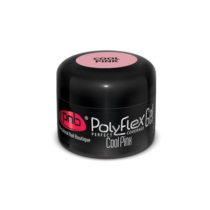 Поліфлекс гель холодний рожевий / UV/LED PolyFlex Gel Cool Pink 5 ml