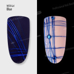 Гель павутинка синій PNB / UV/LED WebGel Blue