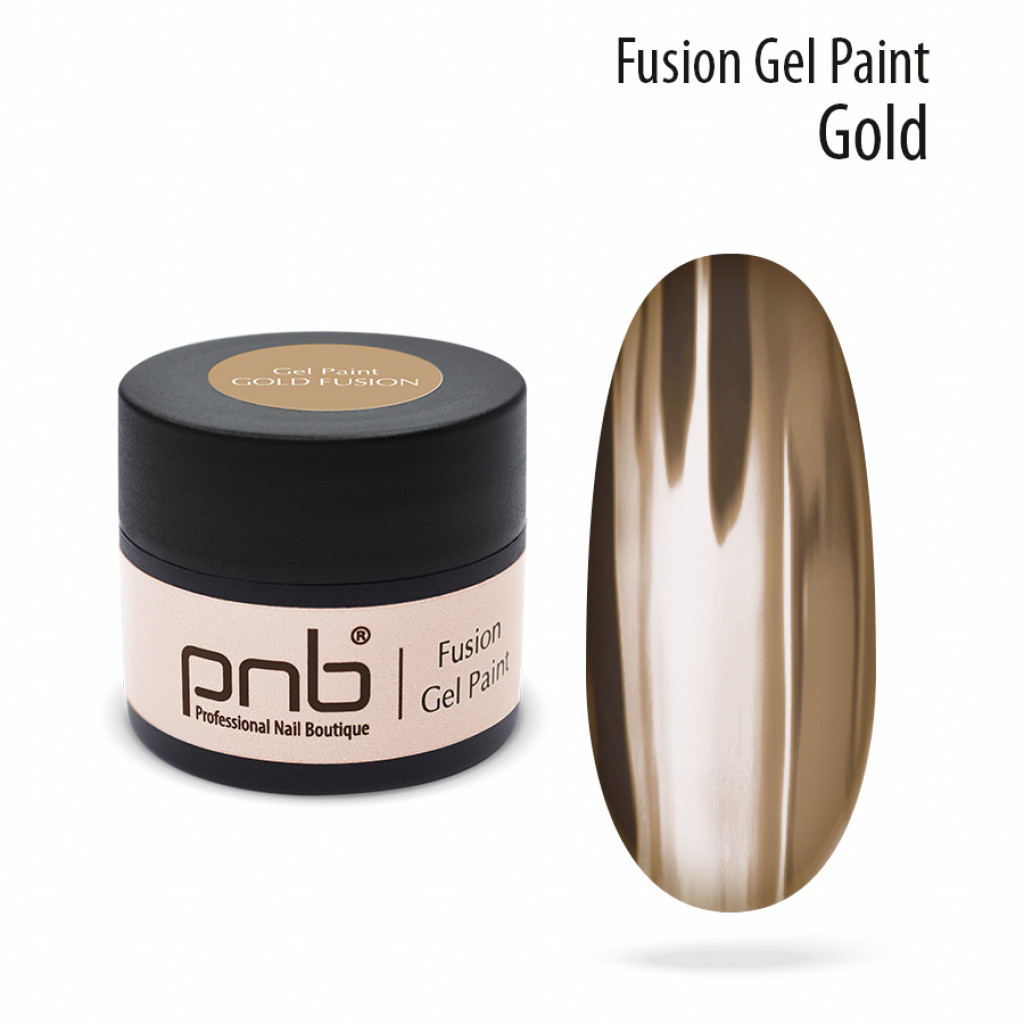 Гель-фарба PNB Gold Fusion, 5 мл, золота - купити в Києві, ціна – PNB