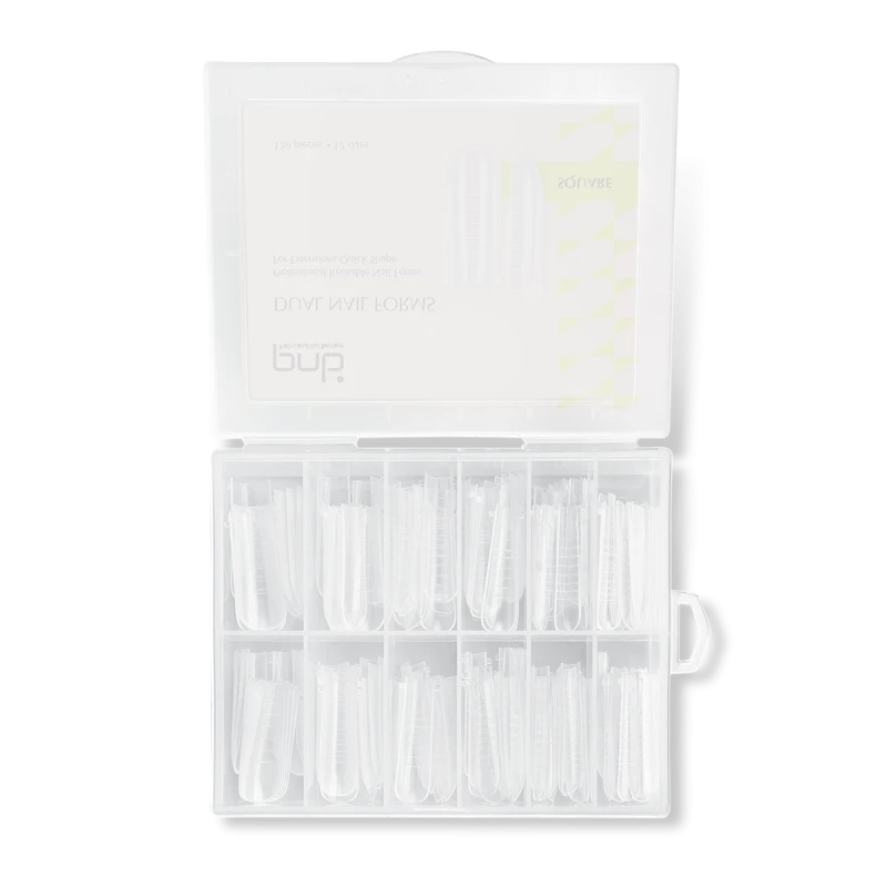 Багаторазові верхні форми Dual Nail Forms PNB, Square