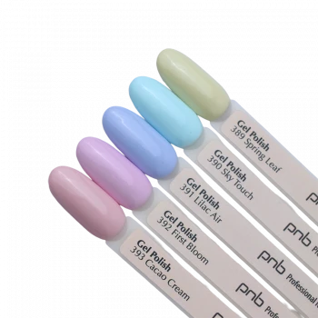 Палітра гель лаків PNB 389-393