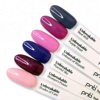 Палітра на тіпсах гель лак Незламна (6 кольорів) Палітра на тіпсах гель лак Незламна (6 кольорів)