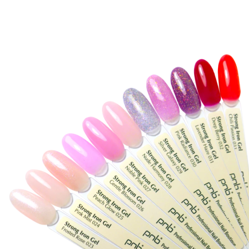 PNB UV/LED Strong Iron Gel, 030 Pink Radiance, 17 ml