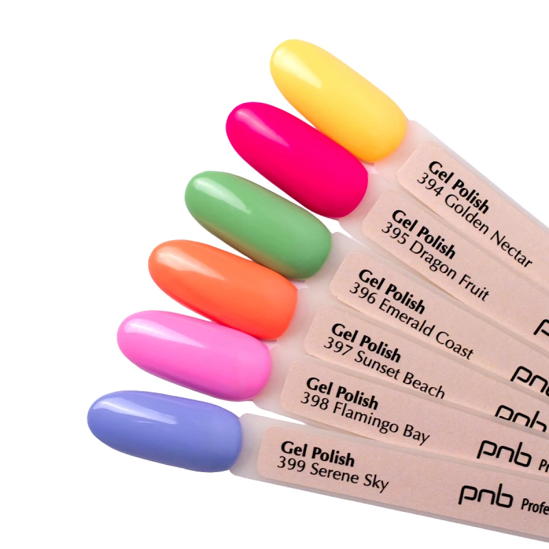 Гель-лак фиолетовый PNB Serene Sky №399, эмаль (8 мл)